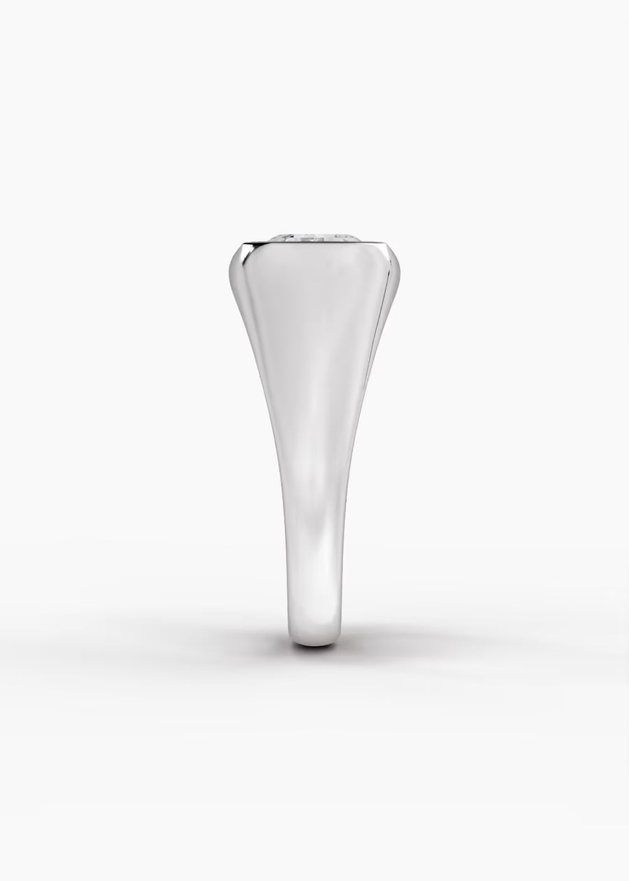 WG: The Origin · Emerald — white gold view 3