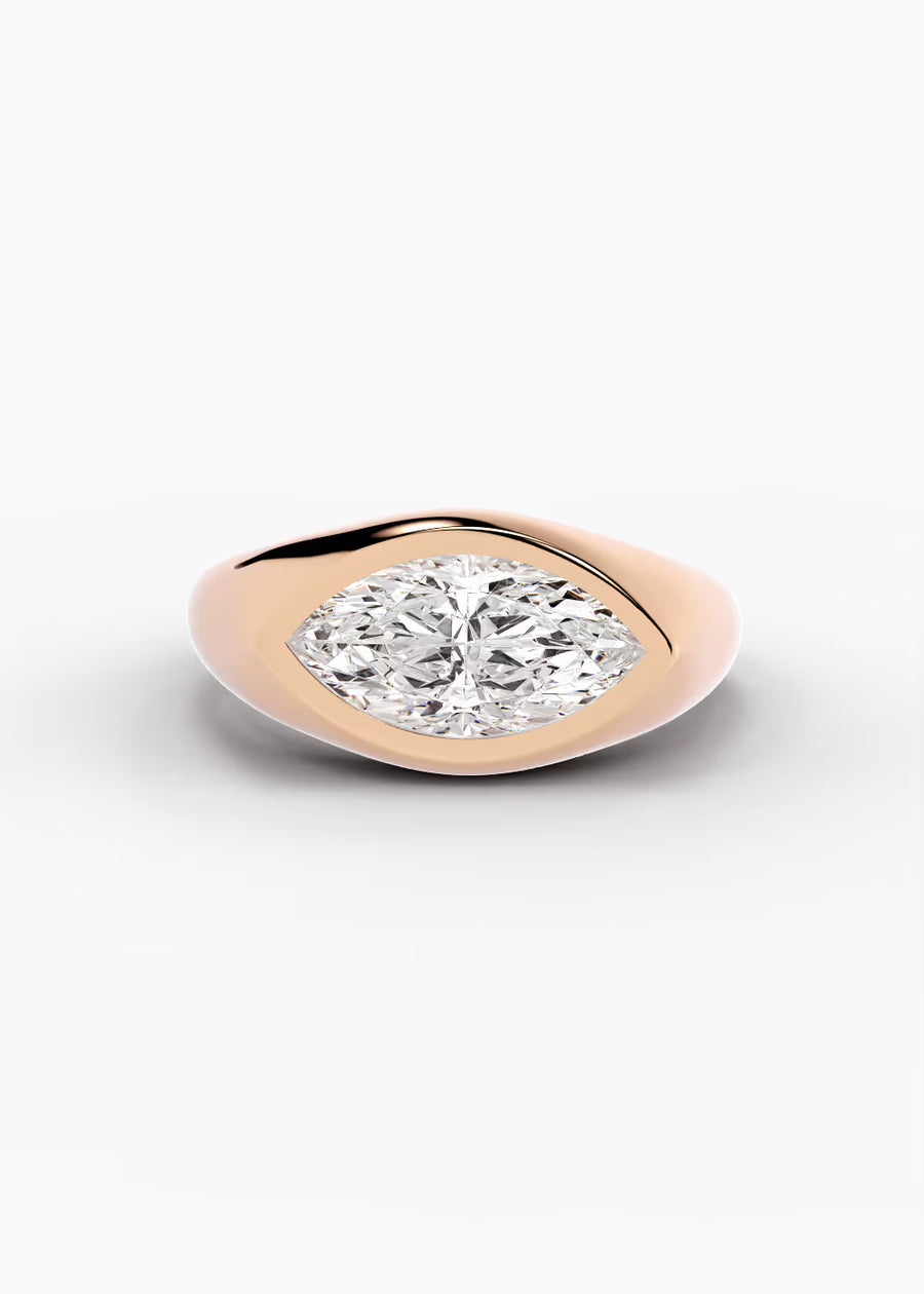 RG: The Origin · Marquise — rose gold view 1