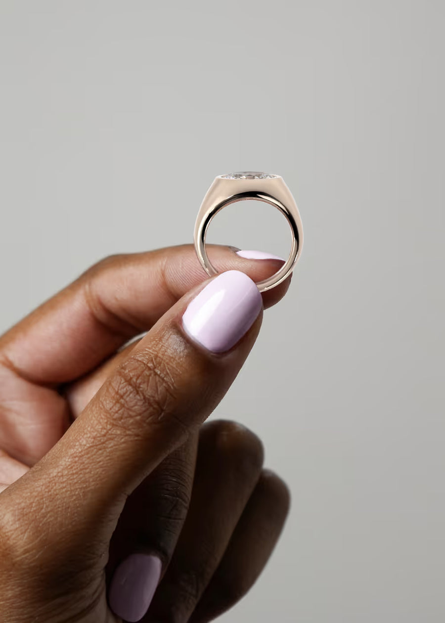 RG: The Origin Oval Rose Gold Hand 3