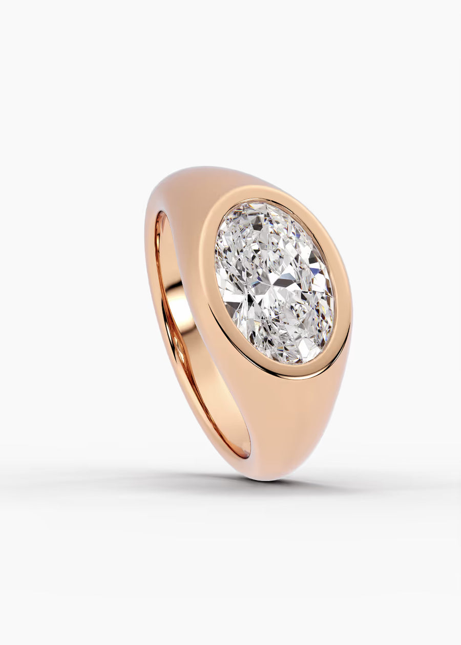 RG: The Origin · Oval — rose gold view 4
