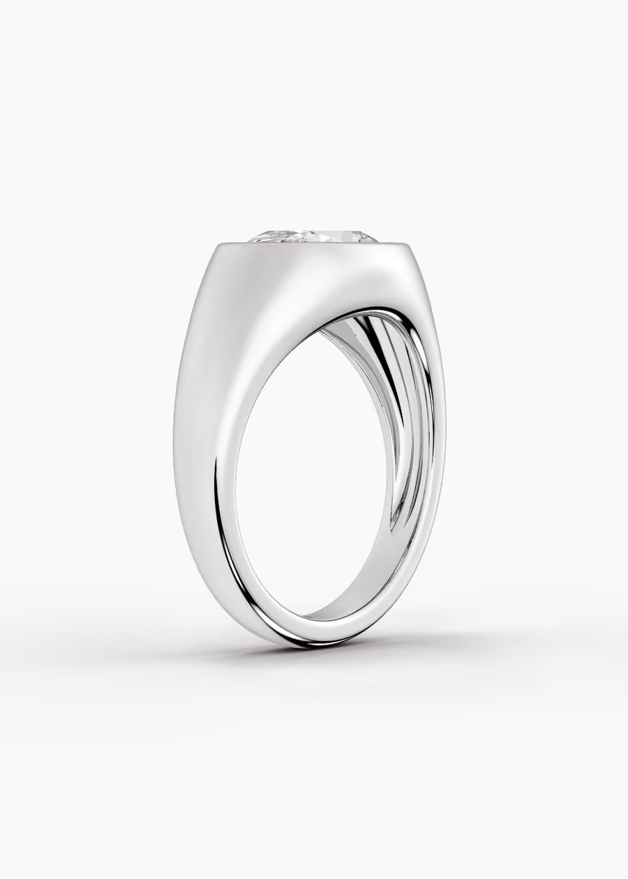 WG: The Origin · Oval — white gold view 2