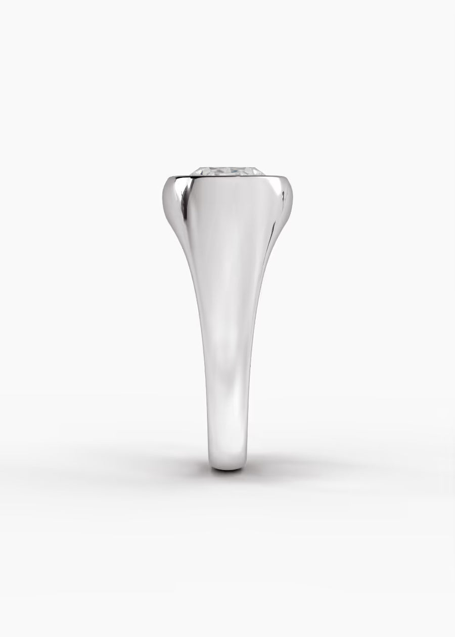 WG: The Origin · Oval — white gold view 3