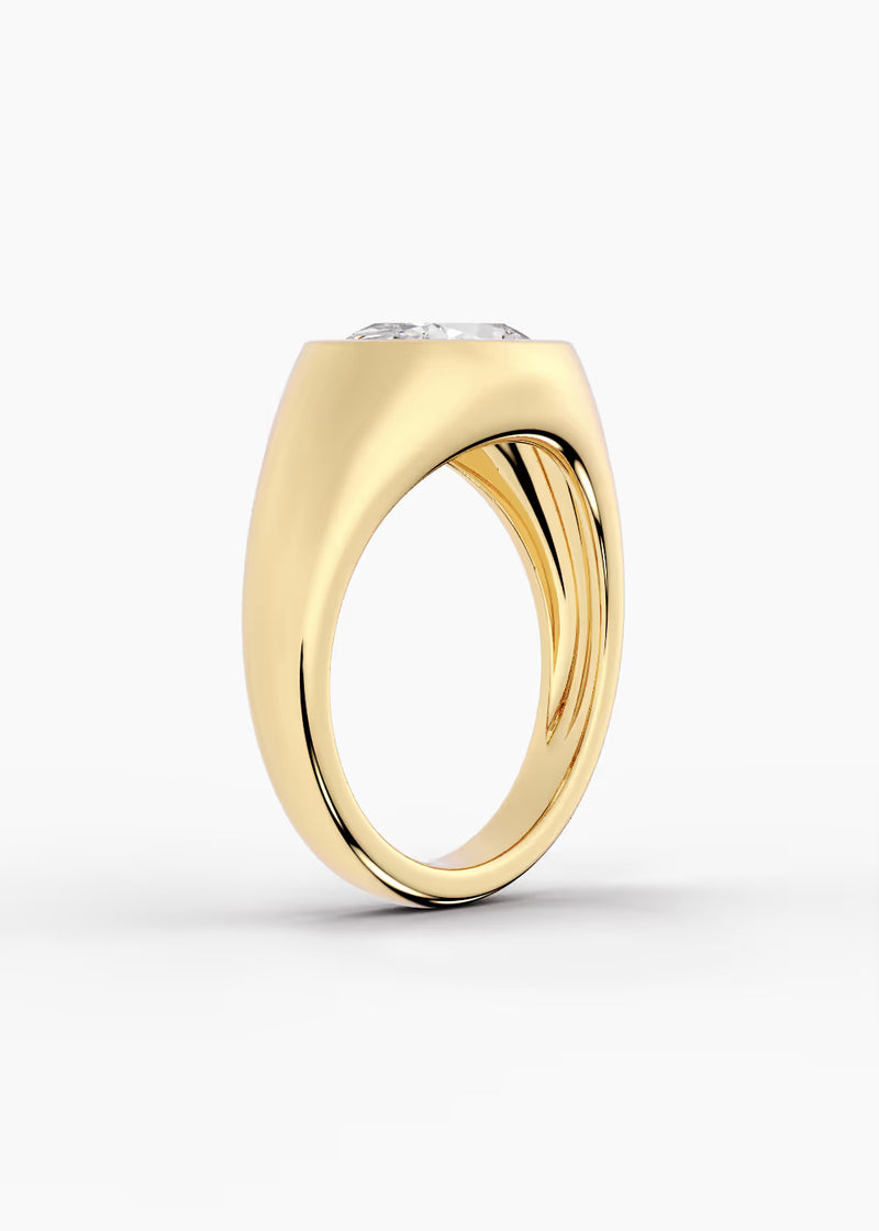 The Origin · Oval — YG detail