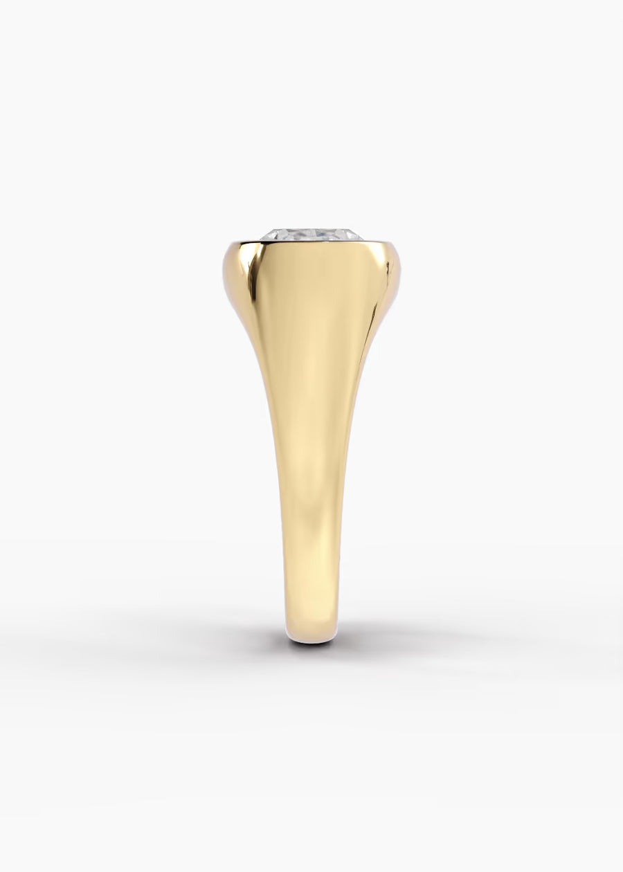 YG: The Origin · Oval — yellow gold view 3