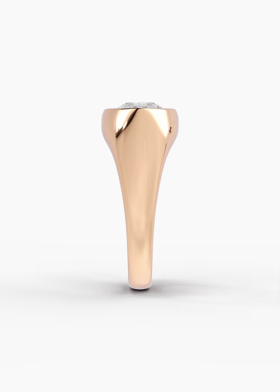 RG: The Origin · Pear — rose gold view 3