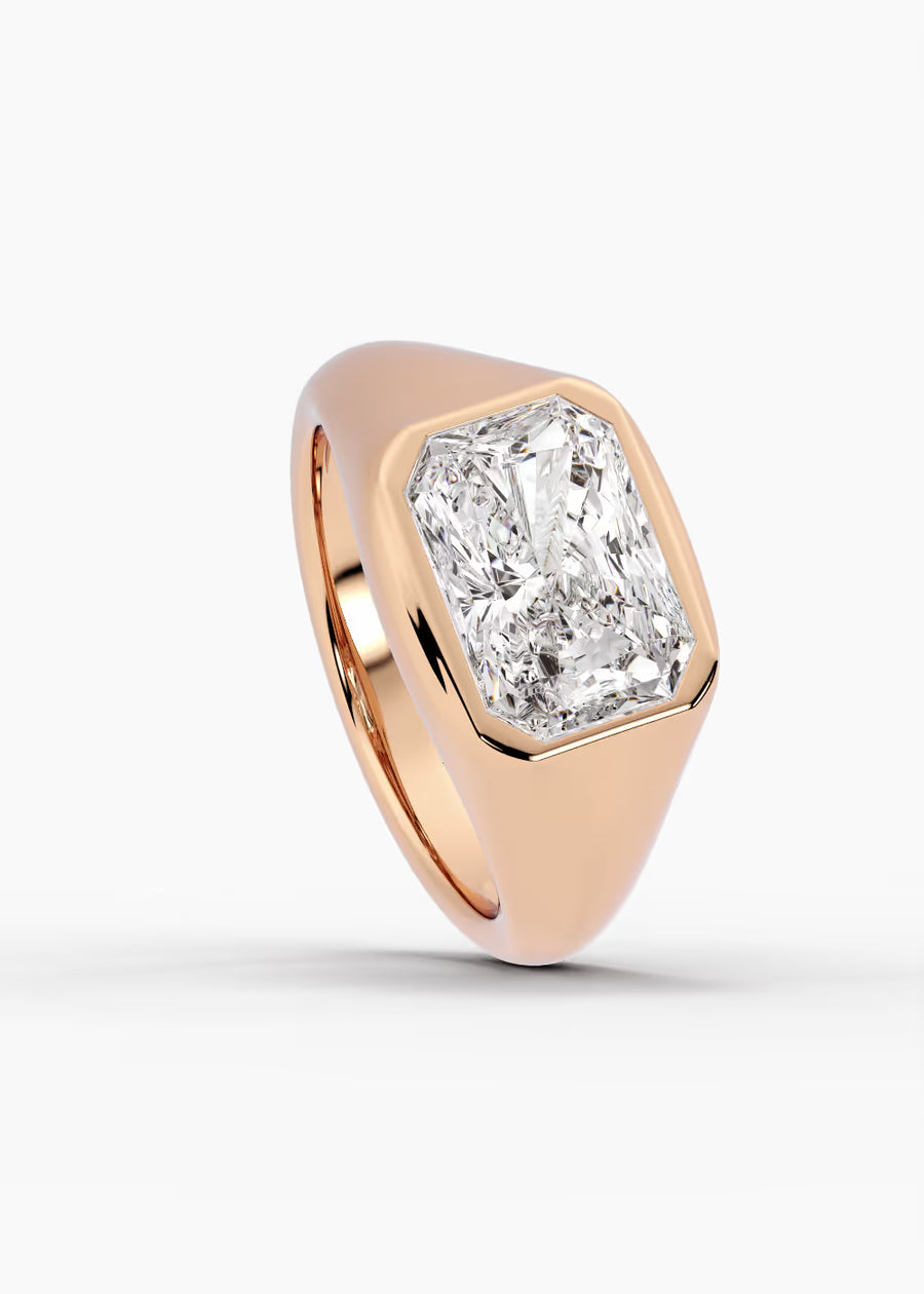 RG: The Origin · Radiant — rose gold view 4