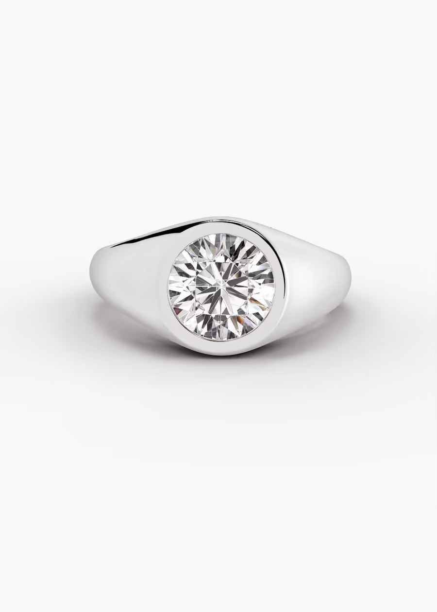 WG: The Origin · Round — white gold view 1