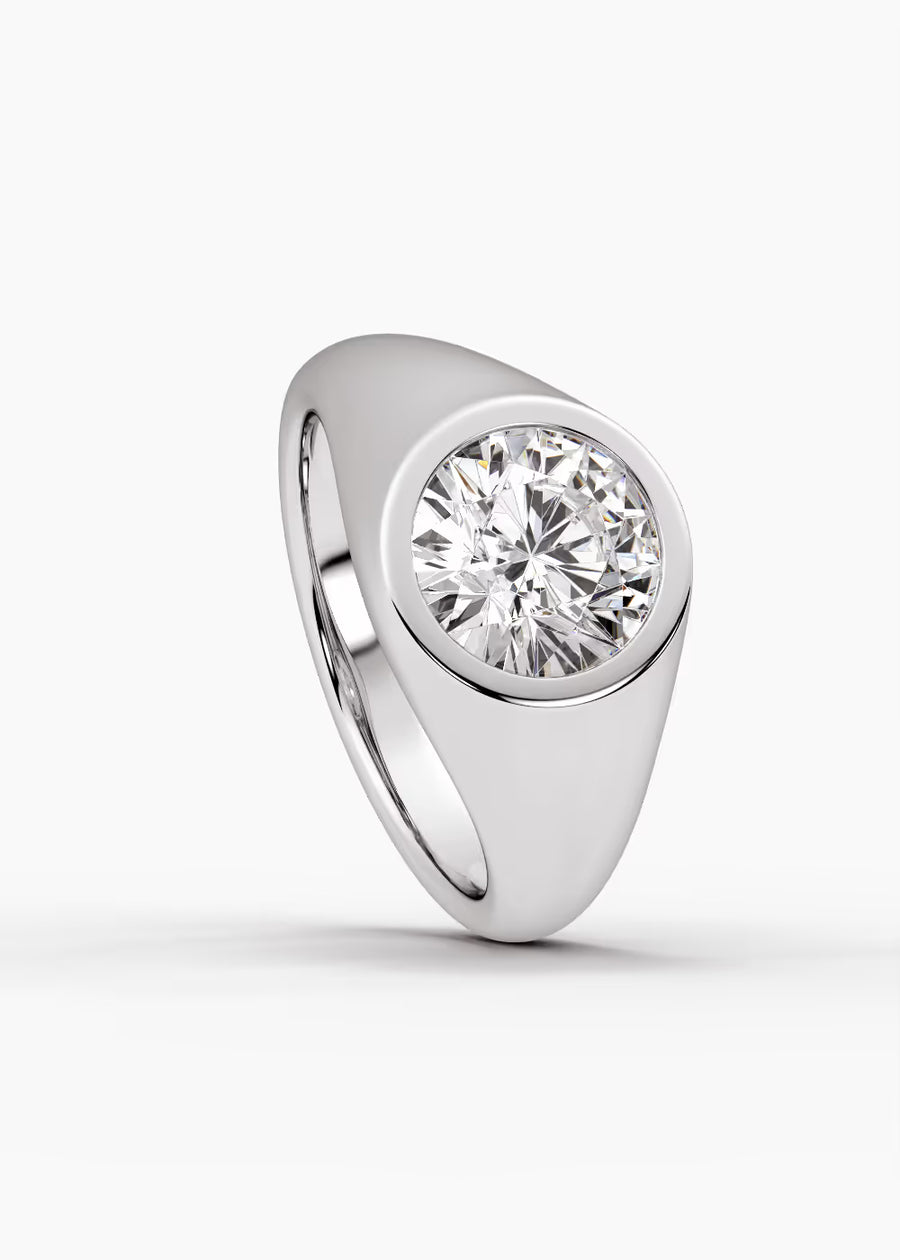WG: The Origin · Round — white gold view 4