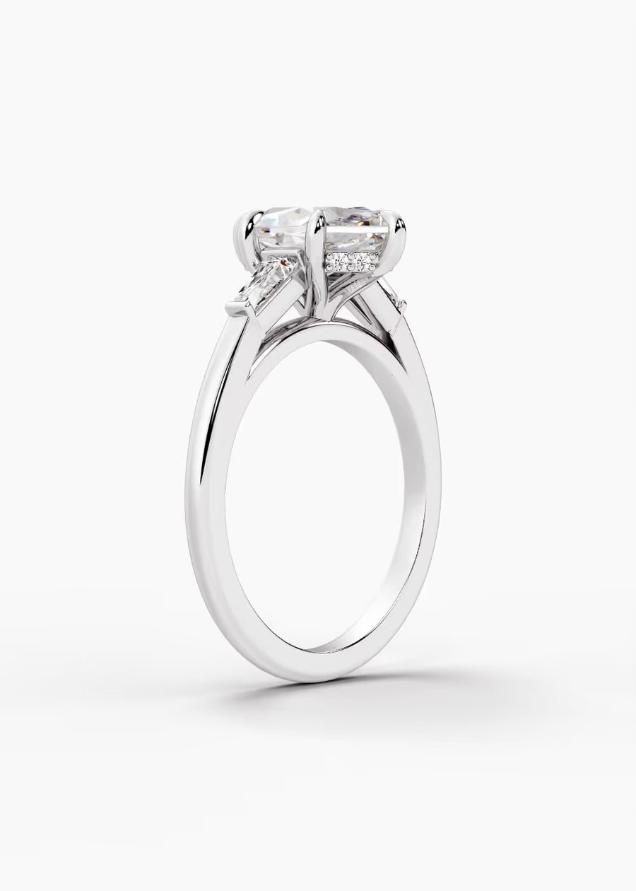 WG: The Regent · Dutch Marquise Brilliant — white gold view 2