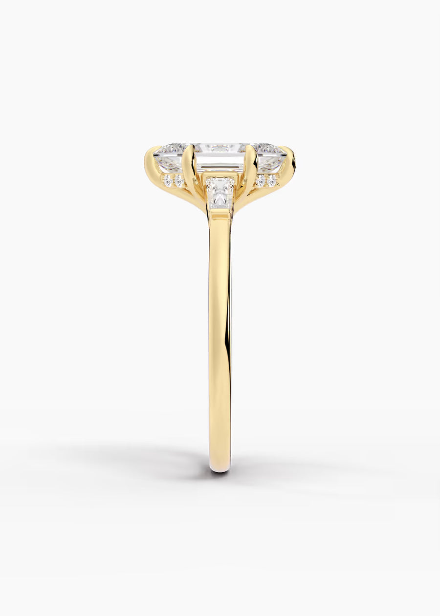 YG: The Regent · Dutch Marquise Step — yellow gold view 3