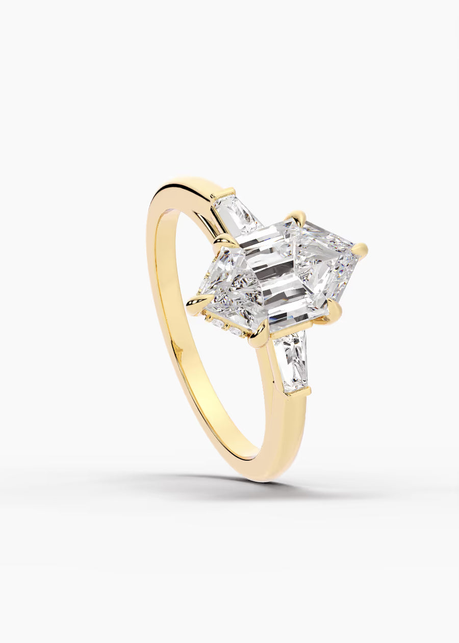 YG: The Regent · Dutch Marquise Step — yellow gold view 4