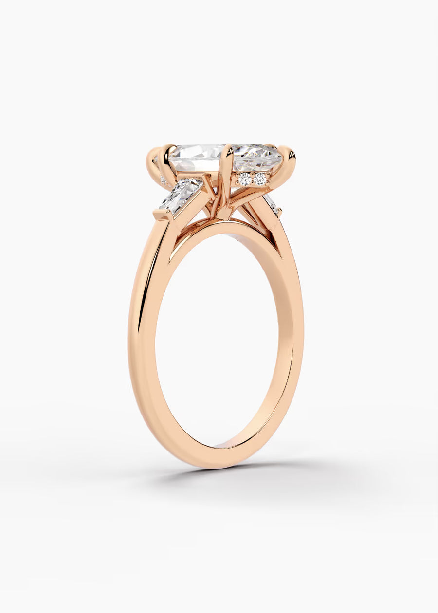 RG: The Regent · Marquise — rose gold view 2