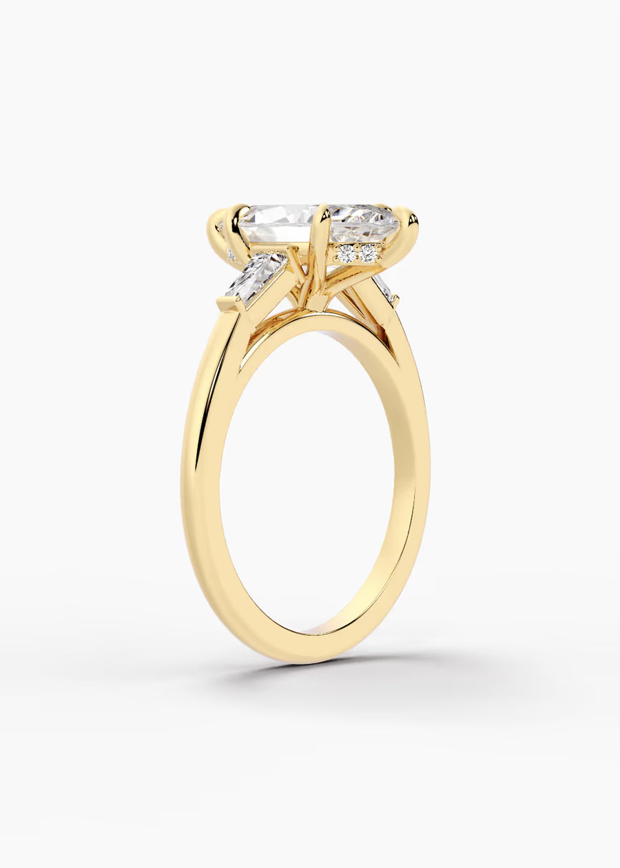 YG: The Regent · Marquise — yellow gold view 2