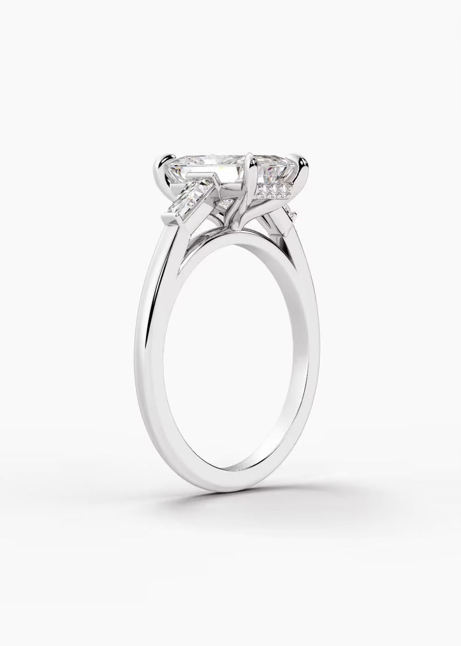 WG: The Regent · Radiant — white gold view 2