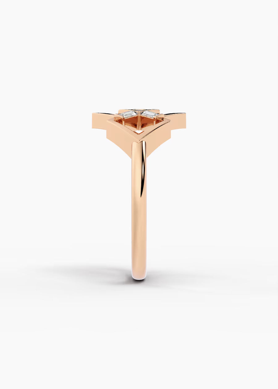 RG: The SHANNON — rose gold view 3