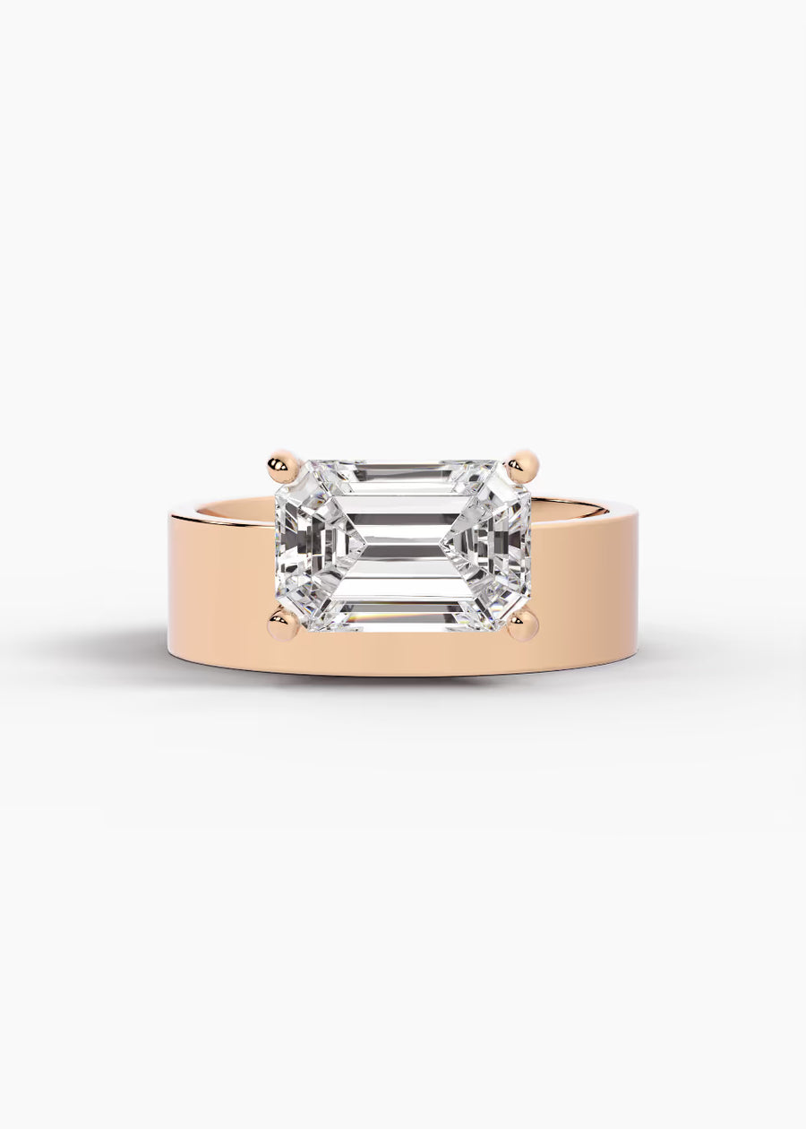 RG: The Shift · Emerald — rose gold view 1