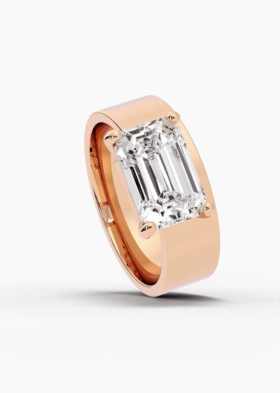 RG: The Shift · Emerald — rose gold view 4