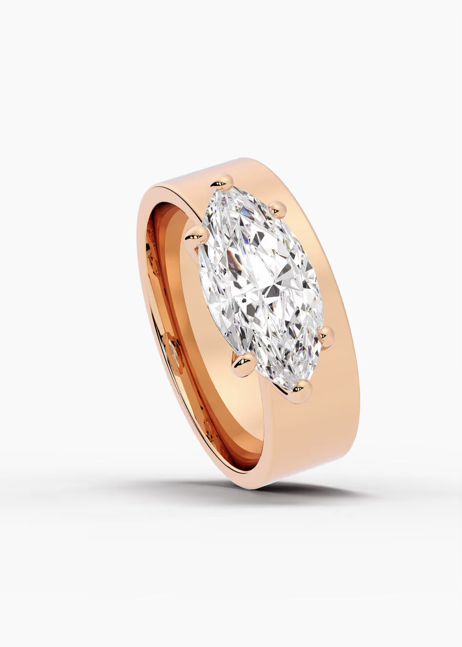 RG: The Shift · Marquise — rose gold view 4