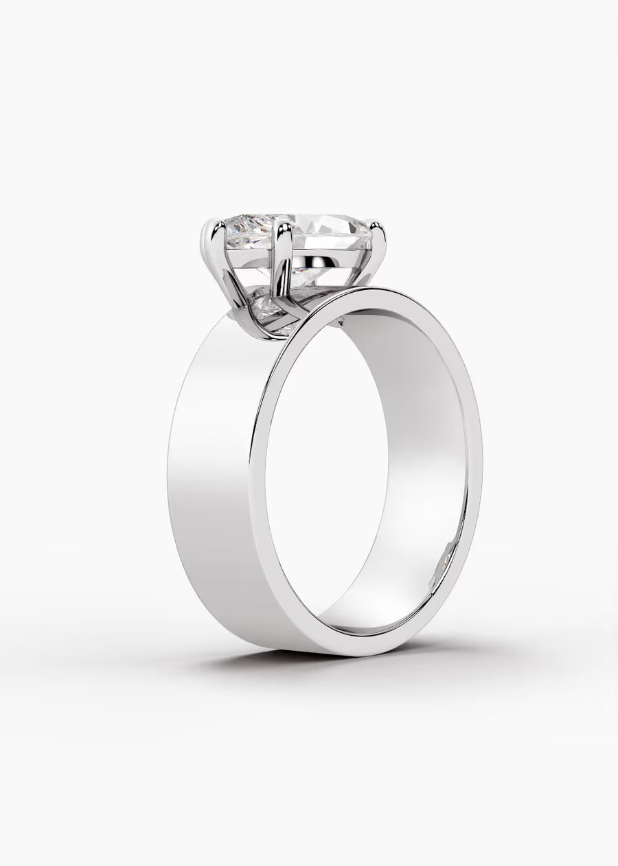 WG: The Shift · Marquise — white gold view 2