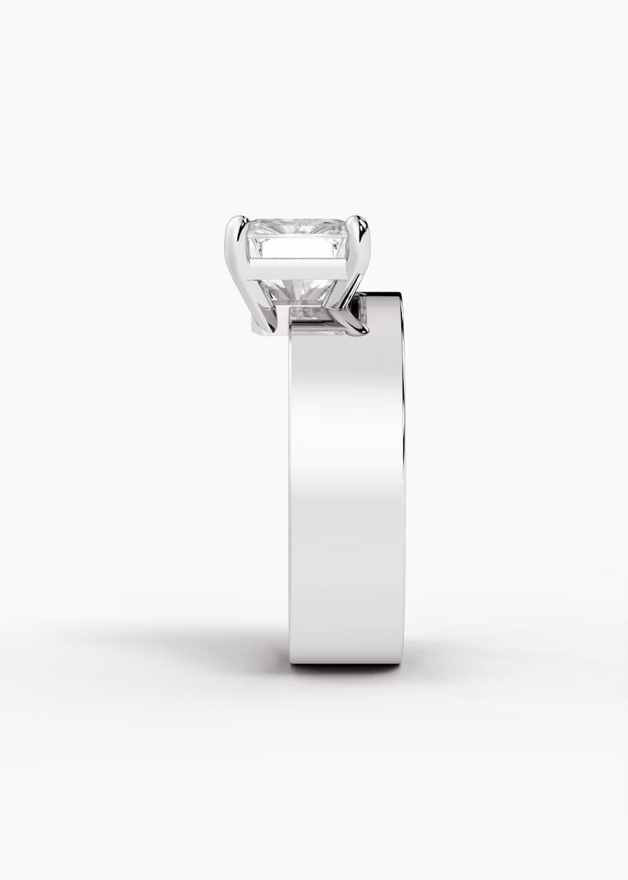 WG: The Shift · Radiant — white gold view 3