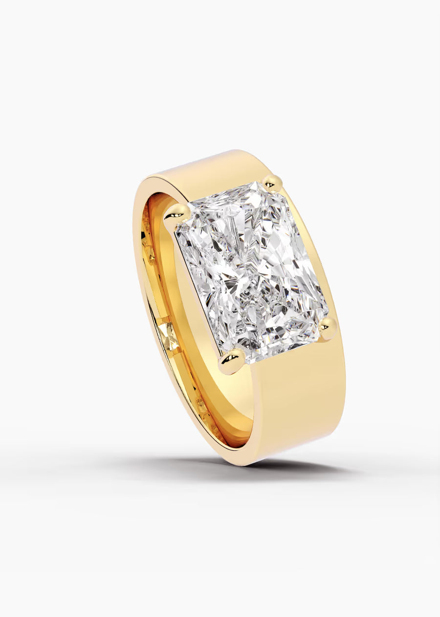 YG: The Shift · Radiant — yellow gold view 4
