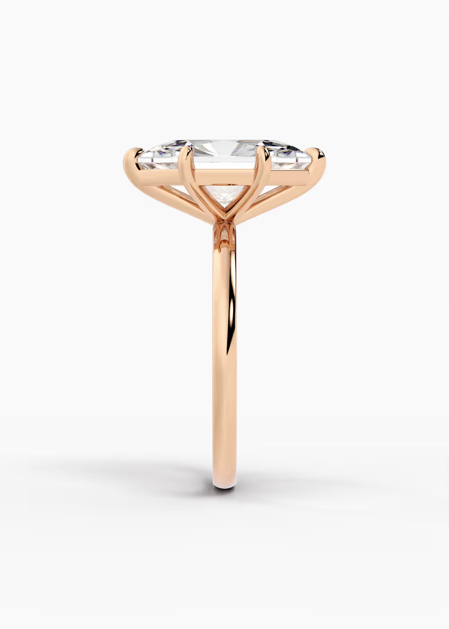 RG: The Signature · Dutch Marquise Brilliant — rose gold view 3