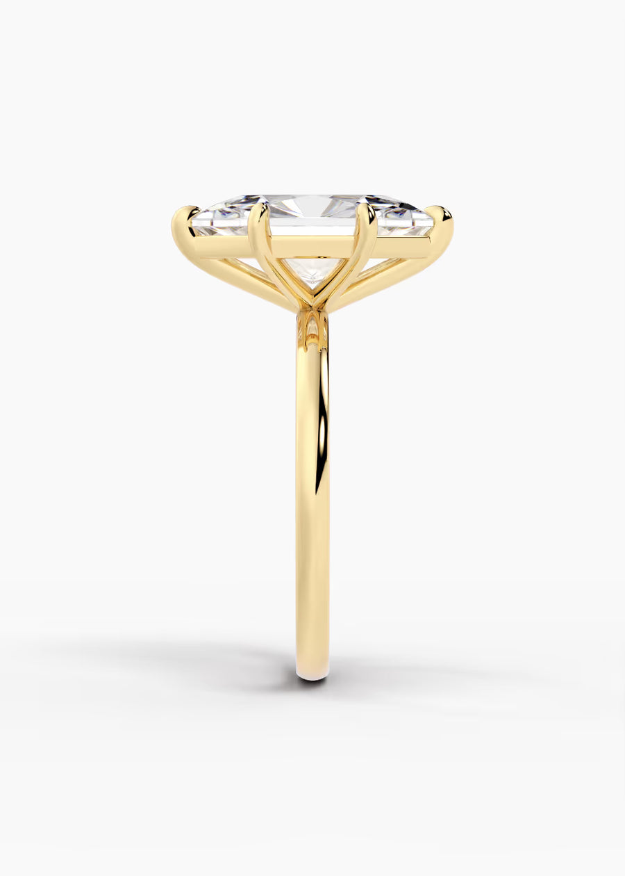 YG: The Signature · Dutch Marquise Brilliant — yellow gold view 3
