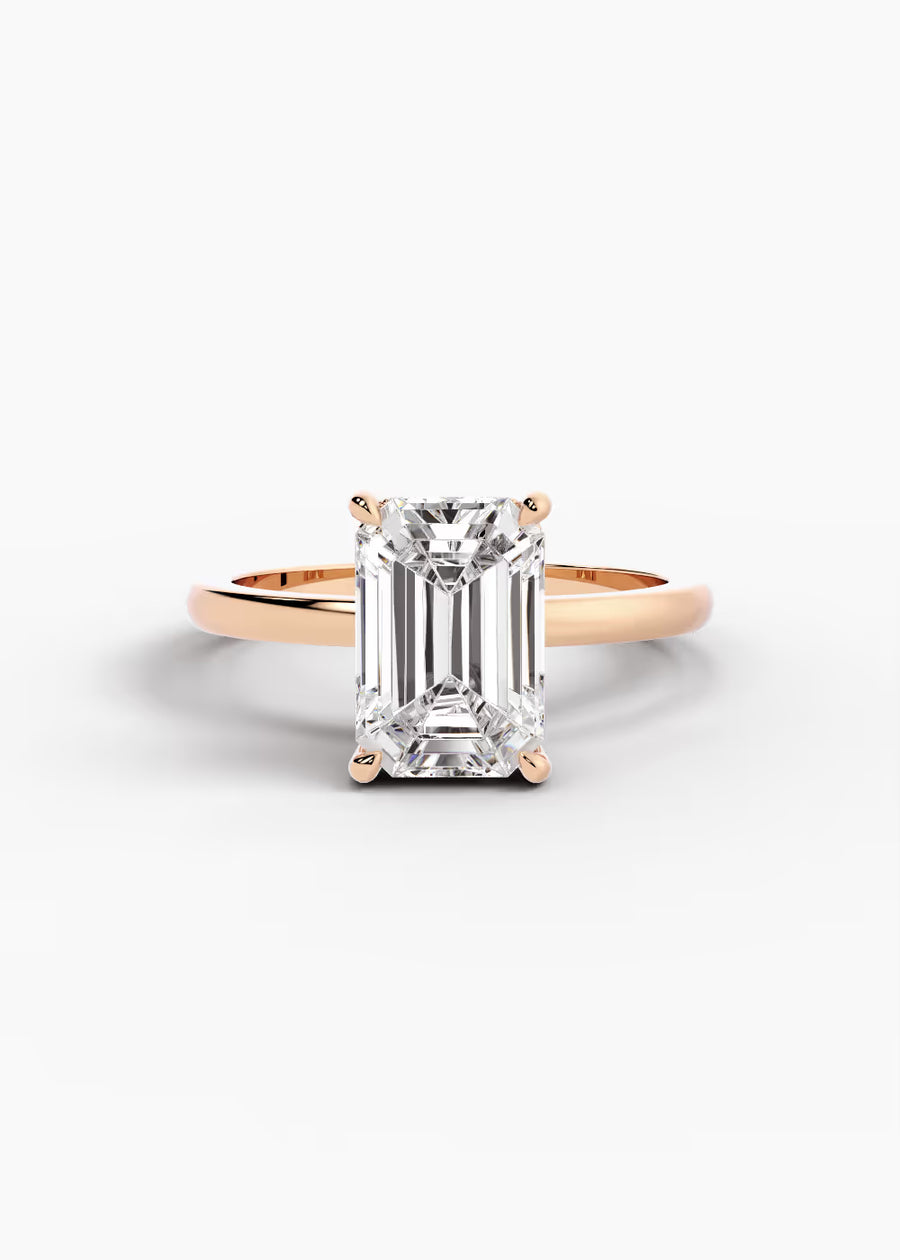 RG: The Signature · Emerald — rose gold view 1