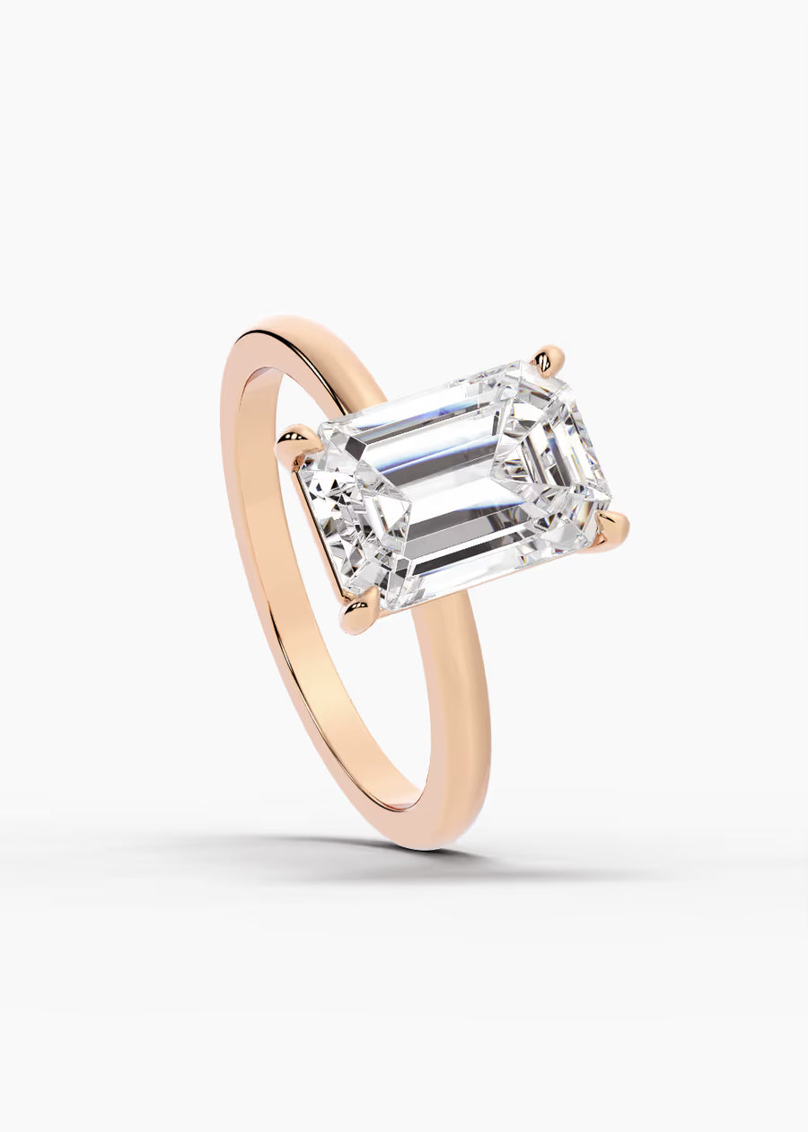 RG: The Signature · Emerald — rose gold view 4