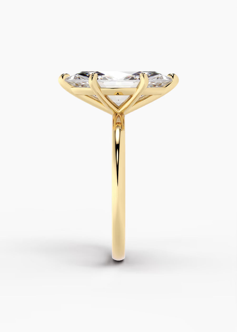 YG: The Signature · Marquise — yellow gold view 3