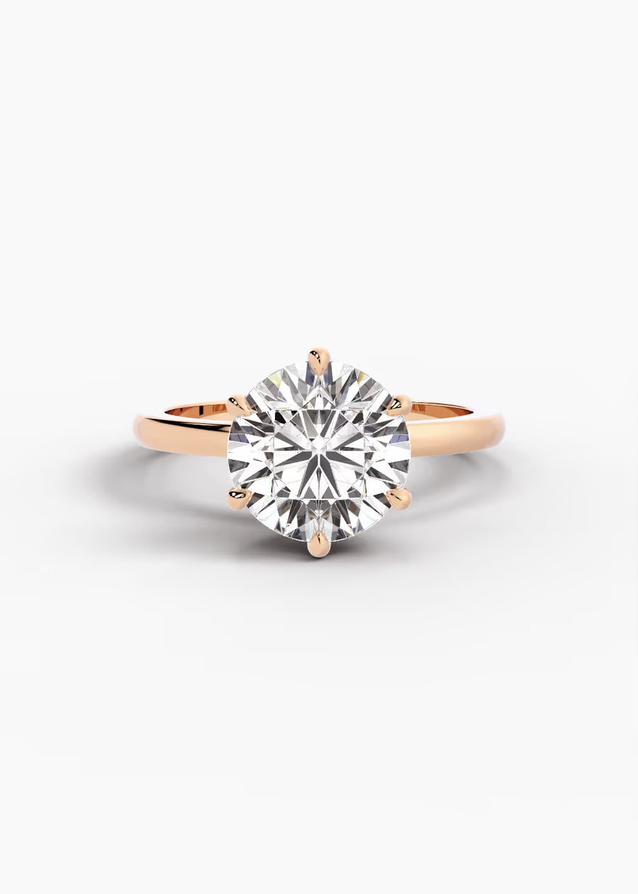 RG: The Signature · Round — rose gold view 1