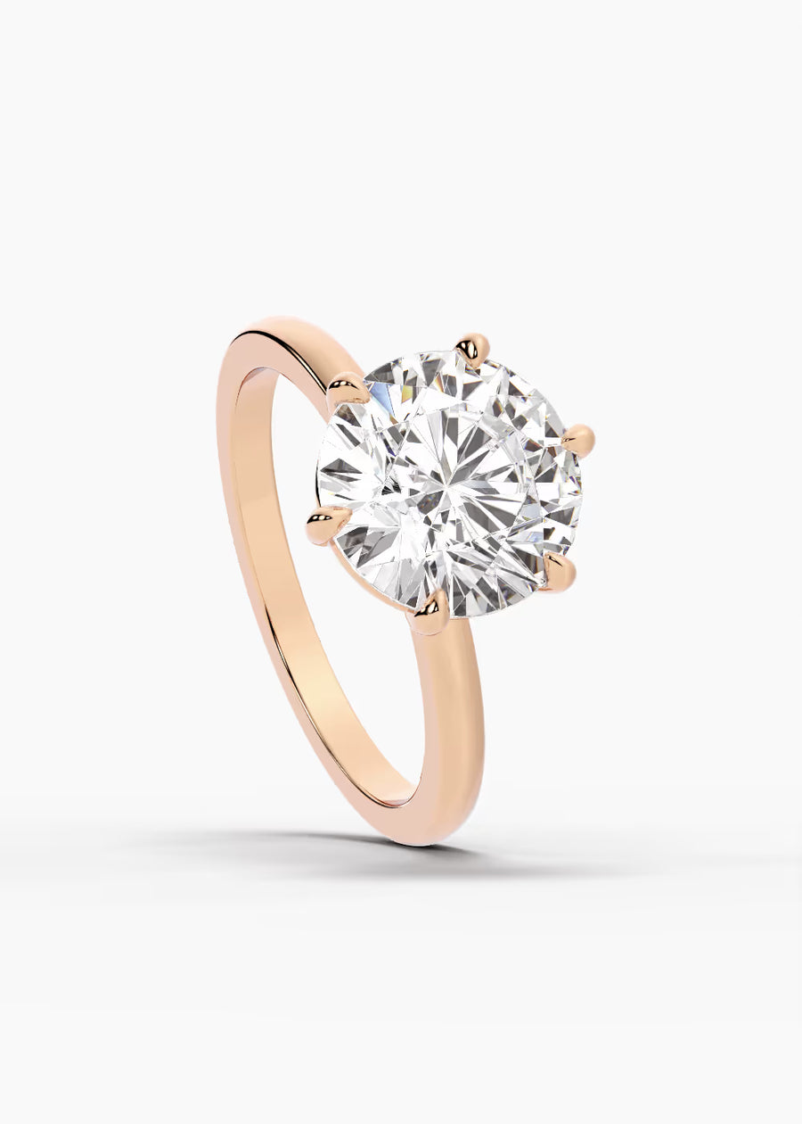 RG: The Signature · Round — rose gold view 4