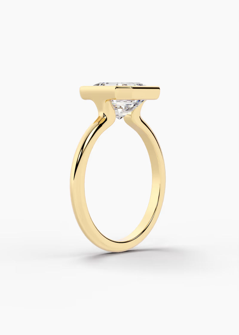 The Silhouette · Asscher — YG detail