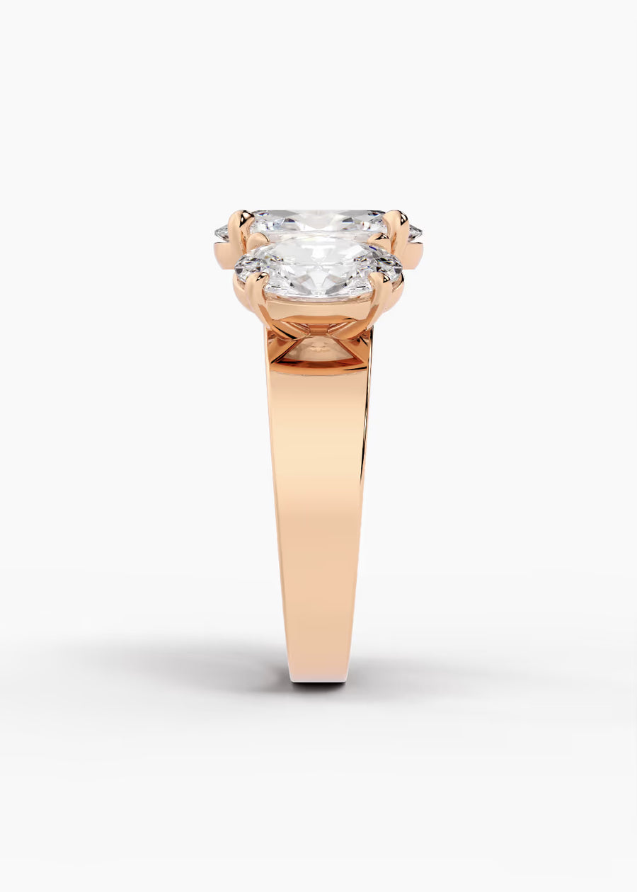 RG: The Sovereign · Oval — rose gold view 3
