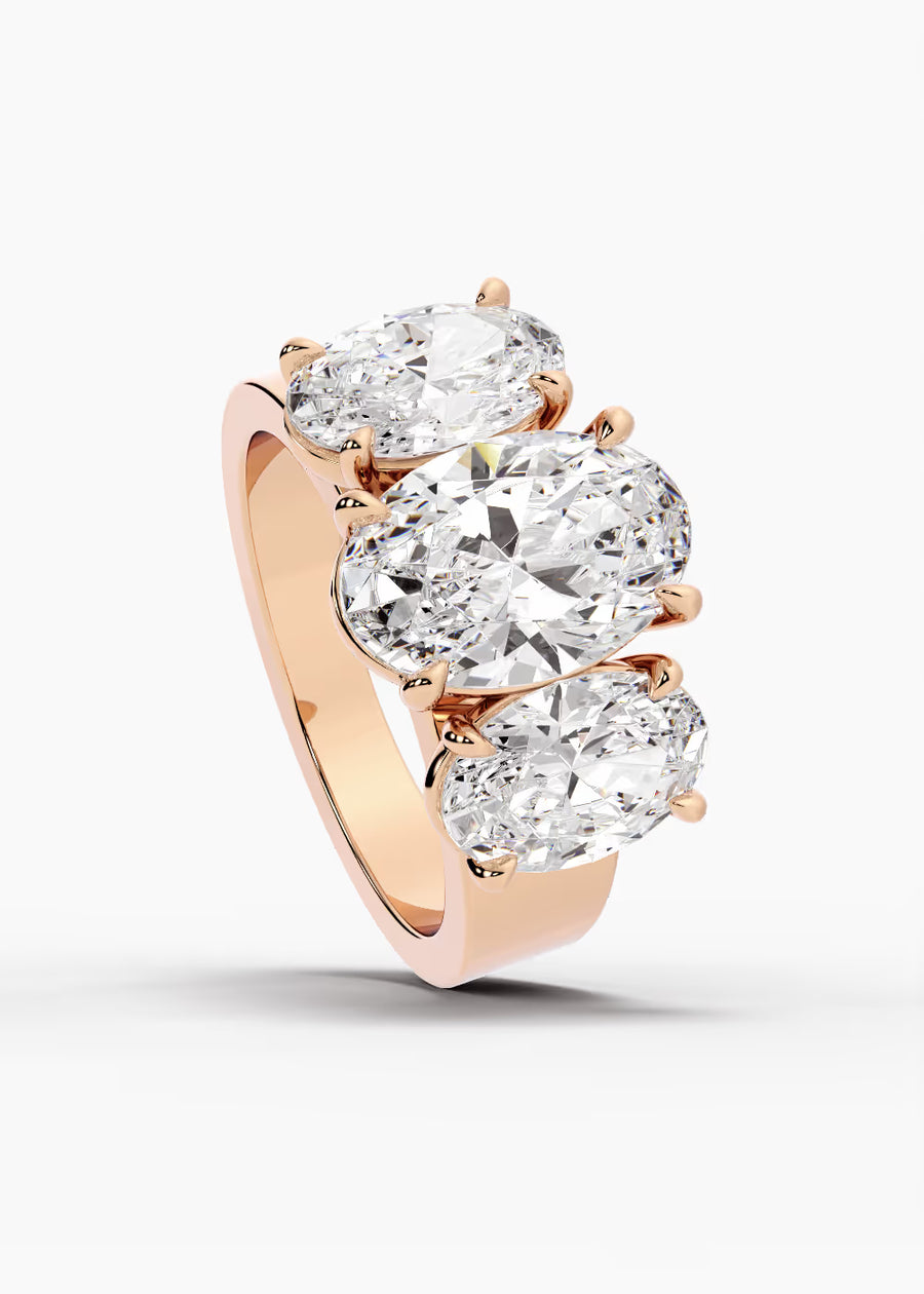 RG: The Sovereign · Oval — rose gold view 4