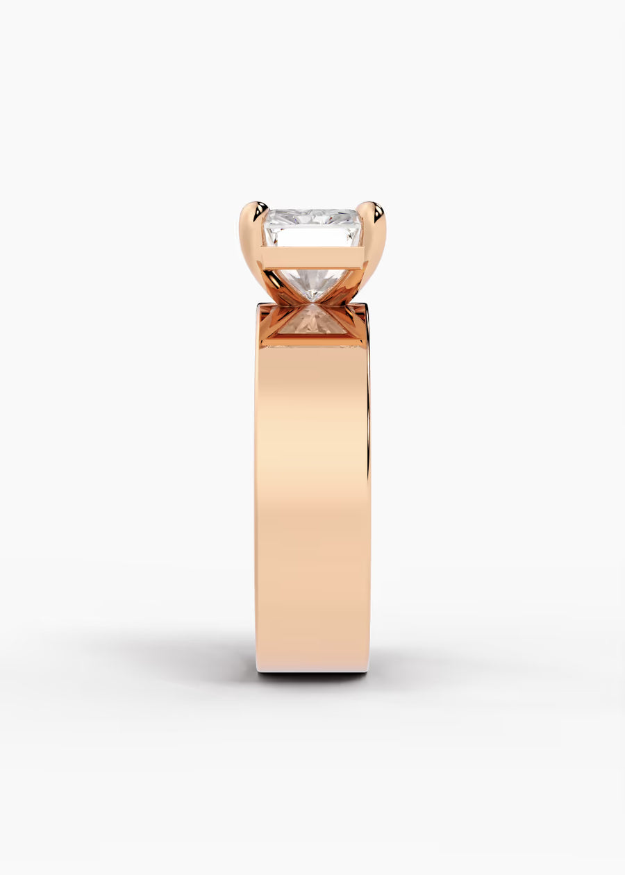 RG: The Vector · Radiant — rose gold view 3