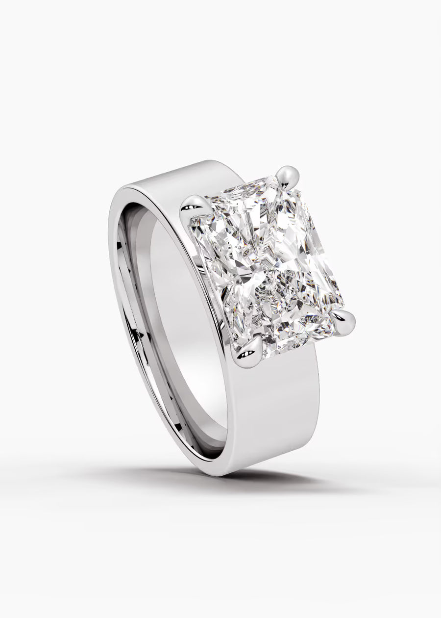 WG: The Vector · Radiant — white gold view 4