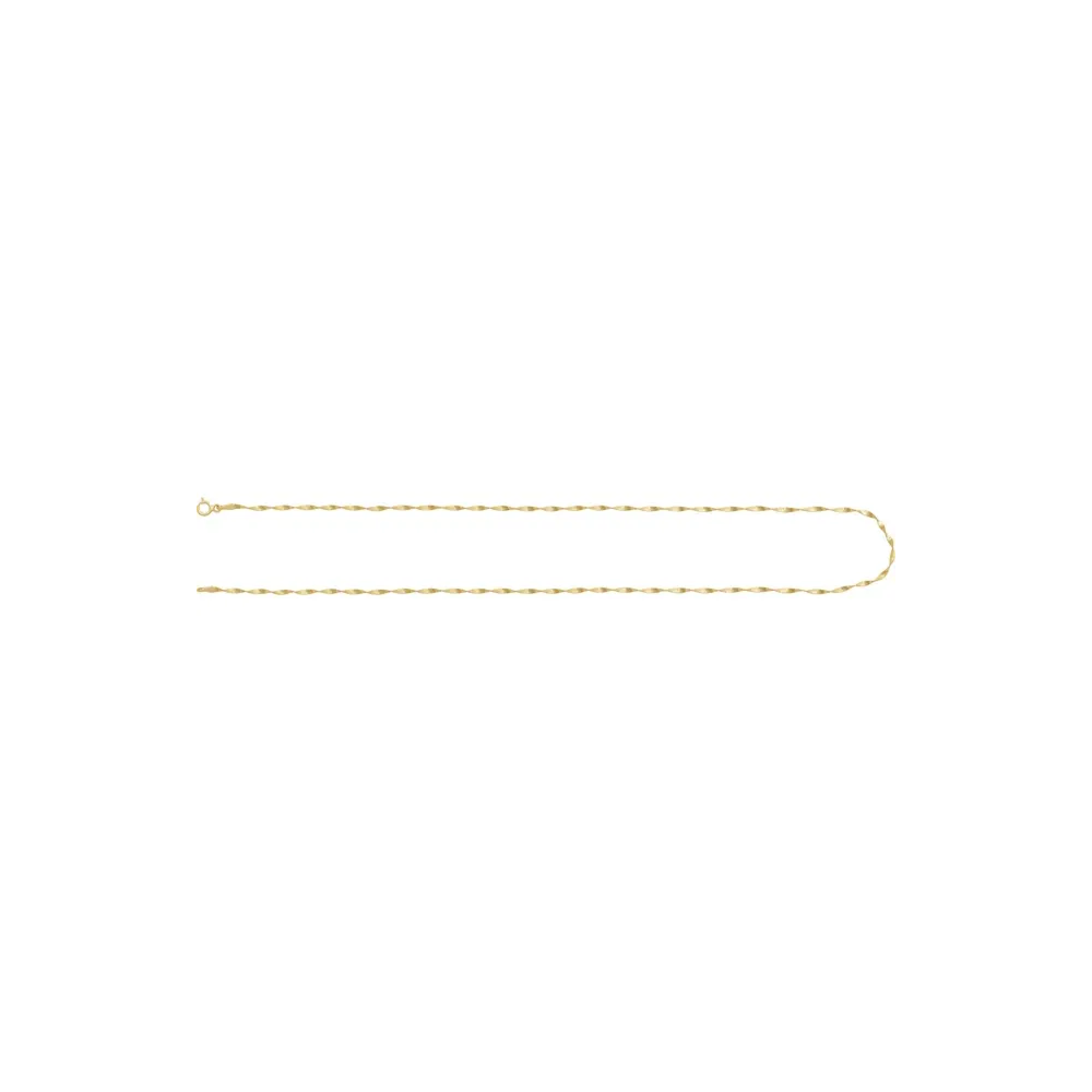 Twisted Herringbone Chain